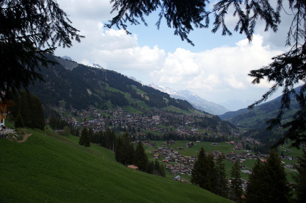 A miscellaneous view of Adelboden on the way back from Engstligen-Wasserfalle.