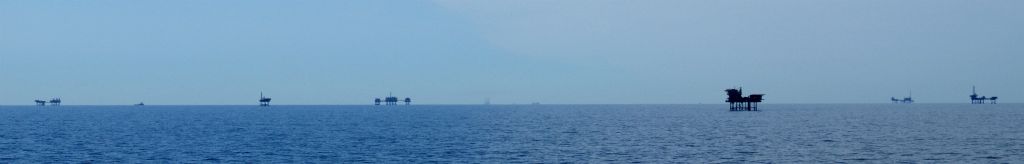 Friday – Our final cruise day and a full day at sea, retracing our path across the North Sea. I hadn’t realized quite how many oil rigs there are out here. We entered the Channel at around midnight in the first proper darkness that we’d seen for almost a fortnight.