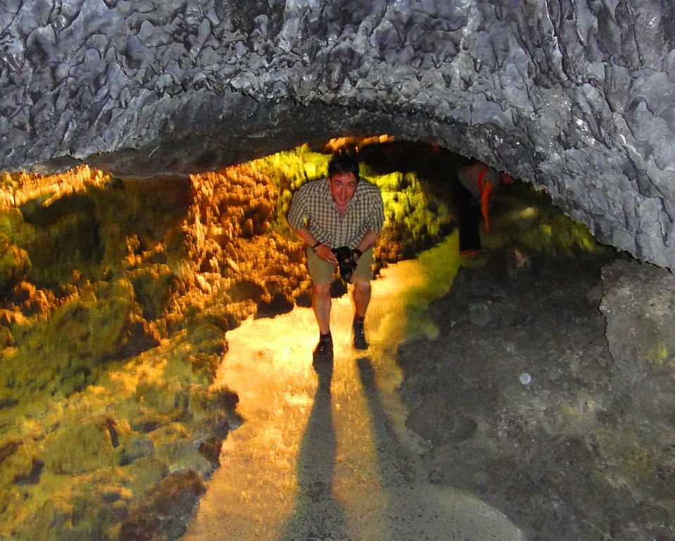 Parts of the cave system were not quite to comfortably spacious.