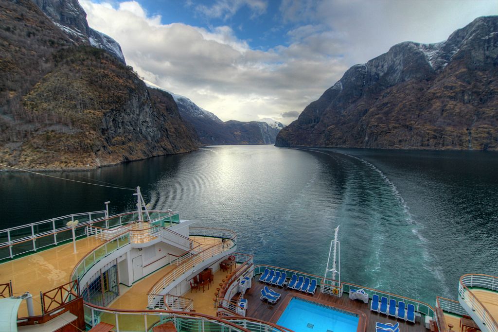 A miscellaneous view in the Sognefjord.