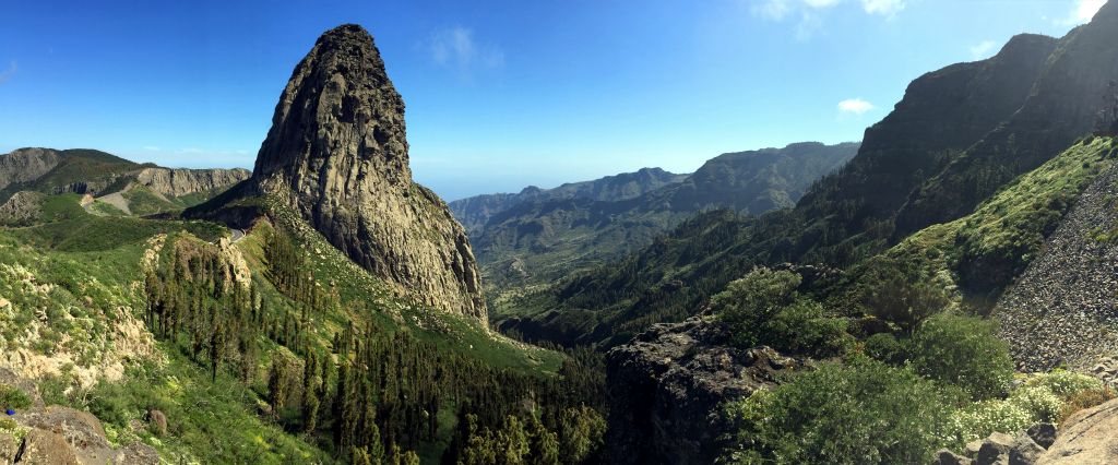 A panorama at Roque Agando.