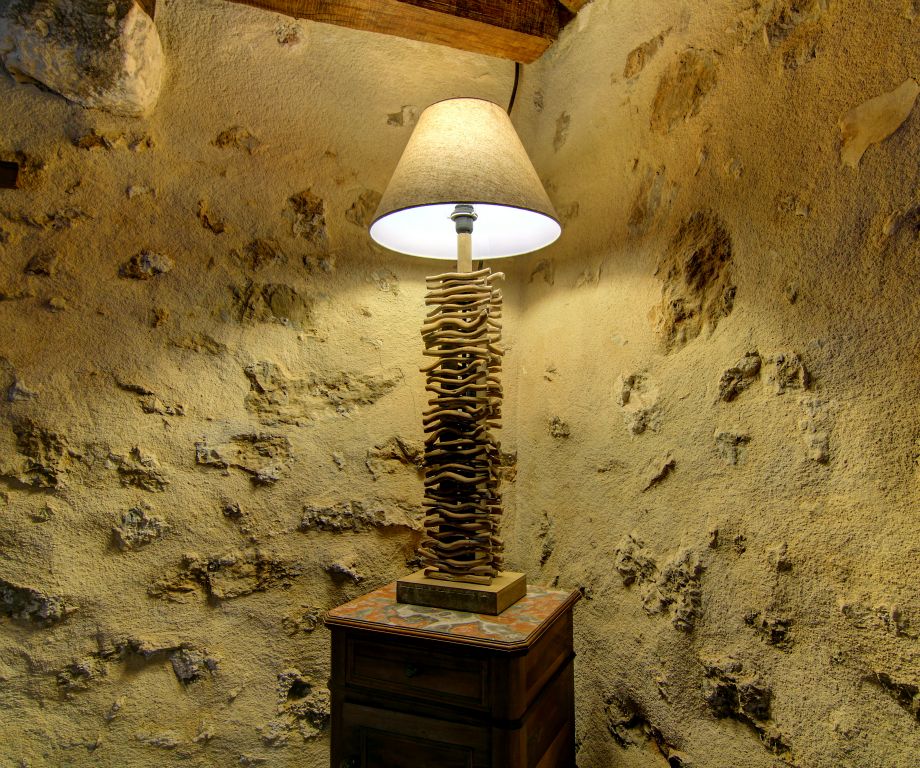 A nice lamp in the gite.