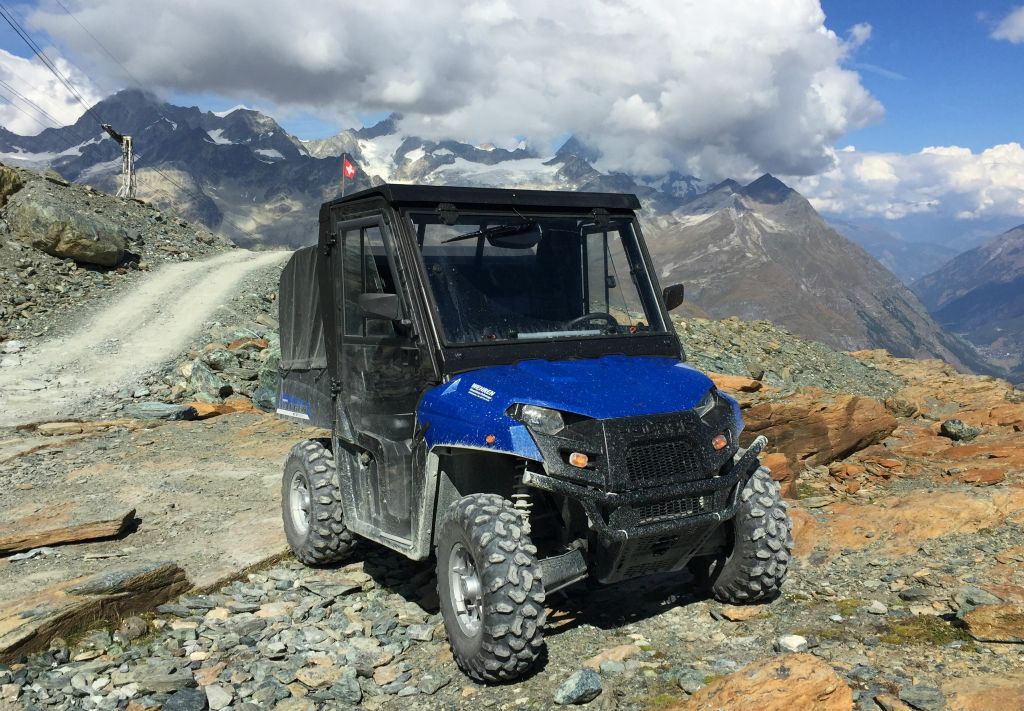 If you want to do some serious off-roading in the high mountains, this is apparently what you need.