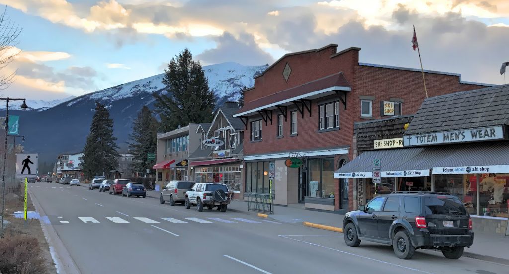 We went for a walk down Connaught Drive, which is the main street in Jasper.