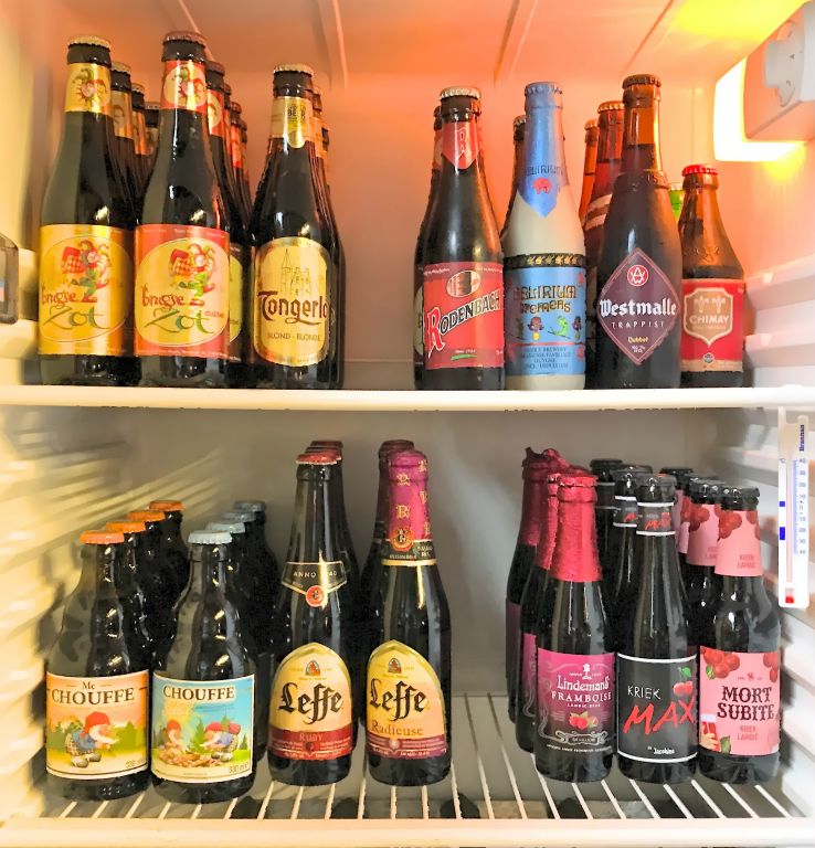 And a couple of hours after that I had transferred the most of the contents of the boot of the car into my beer fridge. That should keep me going for a bit.And so ended another fantastic trip to Belgium.