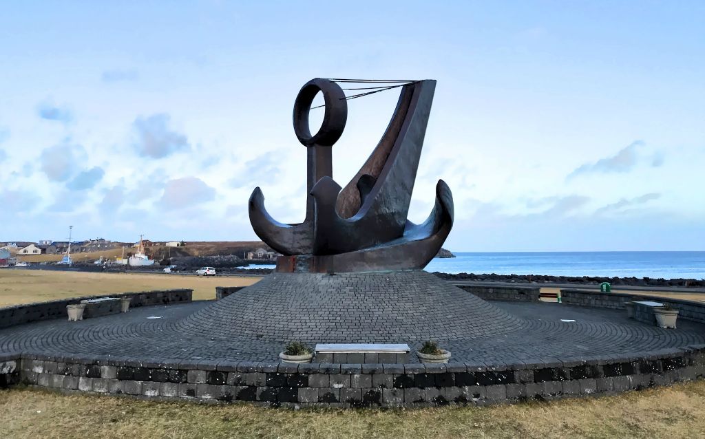 A very short walk from the Dusshus Museum is the Anchor Monument. No idea what it's a monument to as it didn't say. Anchors presumably.