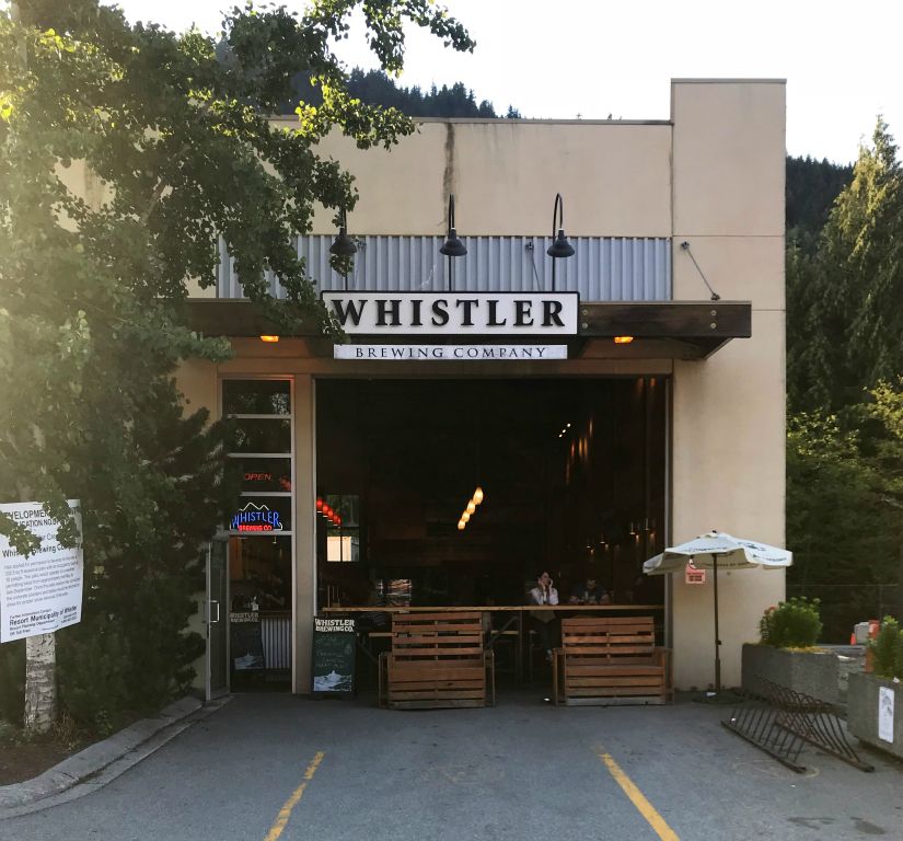 Back at the hotel we picked up the car and drove to Whistler Brewing, which is oddly in a business park a few miles outside of Whistler, which isn't very convenient for popping in for a couple of pints. Fortunately they have a shop.
