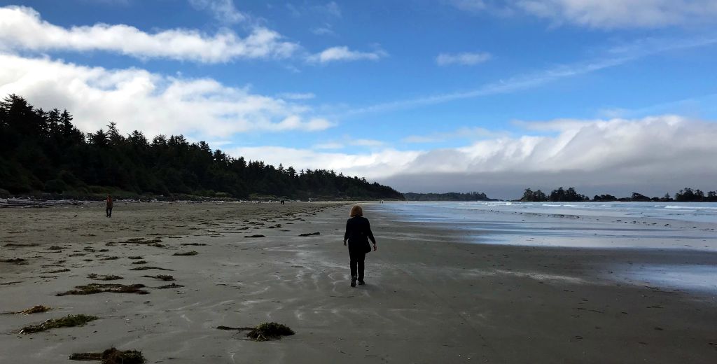 We drove to North Chesterman Beach and walked all the way down to the southern end of South Chesterman beach.