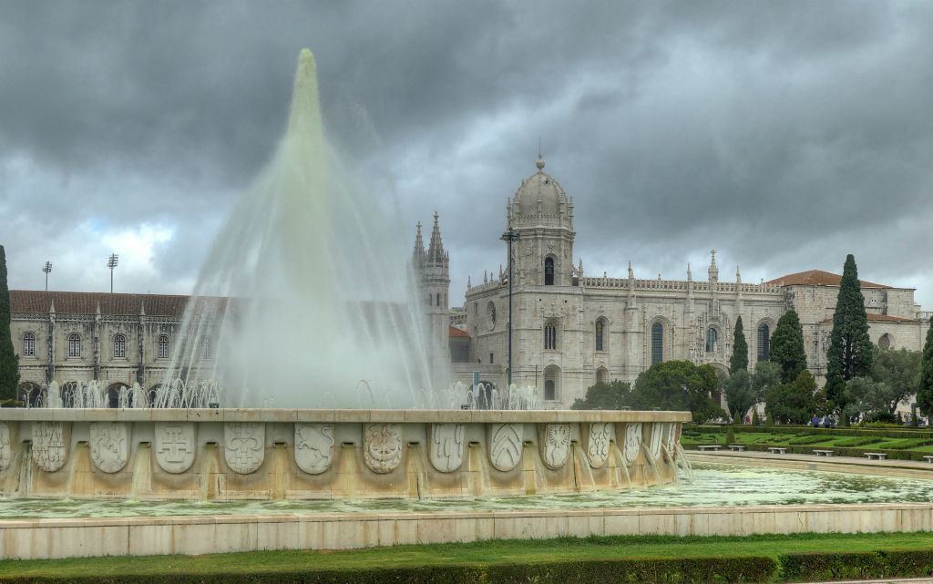And a short walk from Padrao dos Descobrimentos is the Jeronimos Monastery. This is a World Heritage listed Gothic monastery. Very impressive.