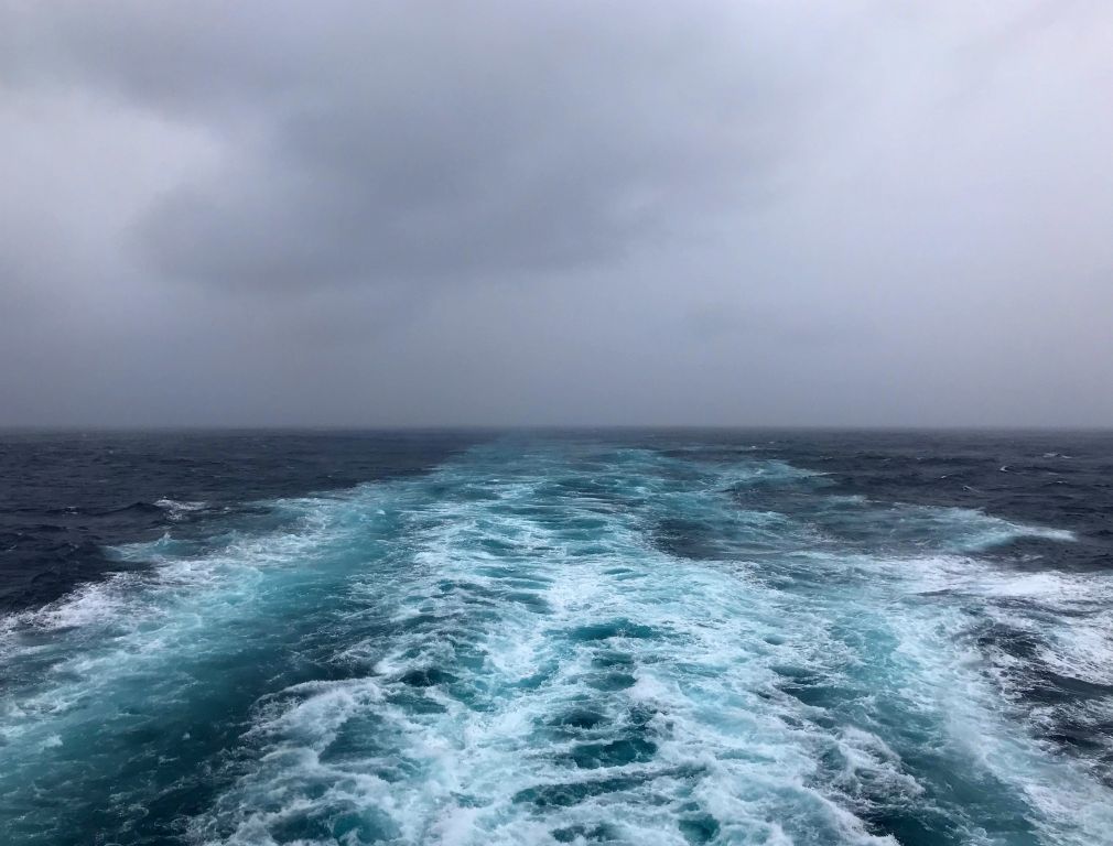 Wednesday - Another sea day as we headed back across the Bay of Biscay. It was a bit choppy out, but nowhere near as choppy as it was going the other way a few days ago.