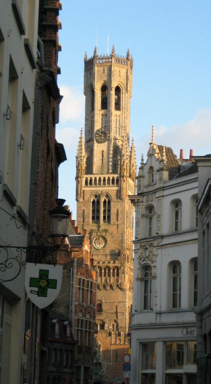 The Belfry as seen from St. Jakobstraat.