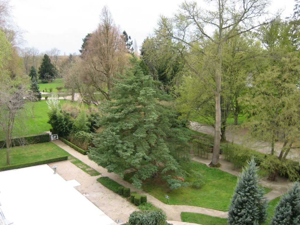 Day 2 - Saturday. We stayed overnight in the Sofitel in Vichy, which was very nice. Particularly the complimentary Easter Egg and two bottles of wine that we found in our room. We also had a nice view from our room over the park behind the hotel.