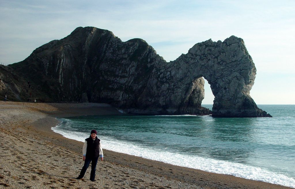 Durdle Door itself. Quite sheltered and pleasant down this end of the beach.Time to go home.The End.