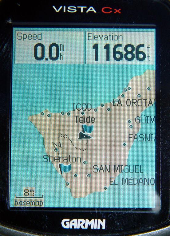 Proof that we made it to almost 11,700 feet on Teide.