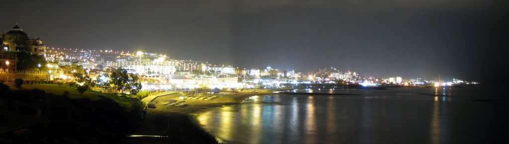 The view of Playa de las Americas on our last night. I used an 8 second shutter with the camera balanced on a wall to get that two-shot panorama.Overall I think that Tenerife is a pretty nice place. But I still think that Gran Canaria is my favourite Canary Island.