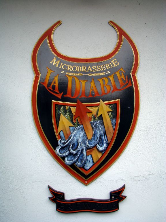 Apparently "microbrasserie" is actually French for "microbrewery". They had some nice beer in here. Highly recommended for a drink and a bite to eat in Tremblant. Having said that, the food was excellent everywhere we ate in Tremblant.