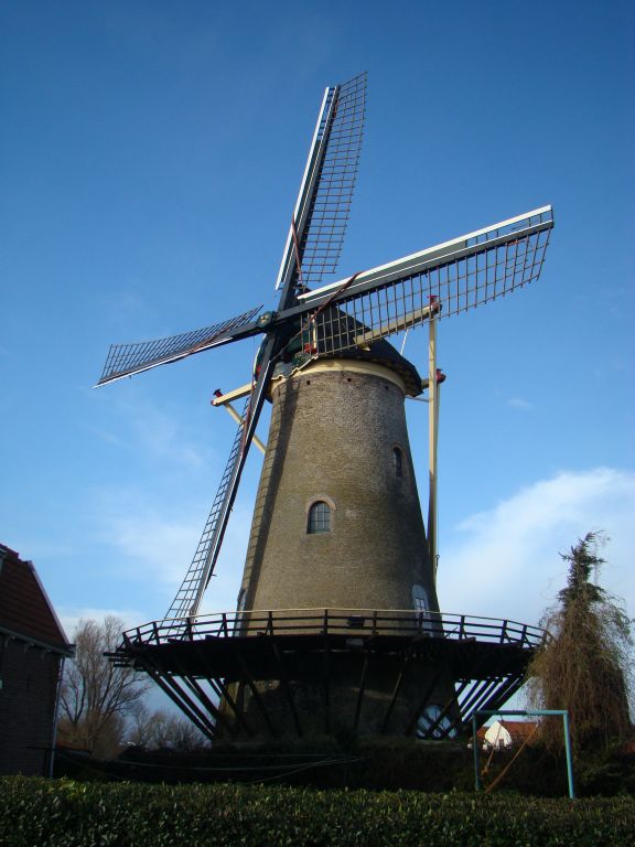 Being in the Netherlands, they were bound to have a windmill.