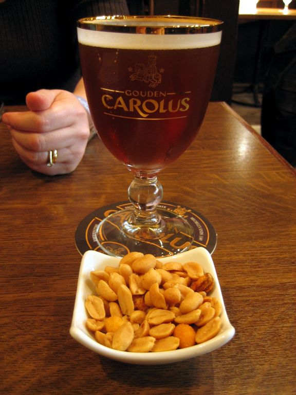 A visit to the Het Anker brewery, where they’ve been making beer since 1433. Gouden Carolus (Golden Charles) is “the pride of Mechelen” and is named after a coin minted during the reign of Charles V.