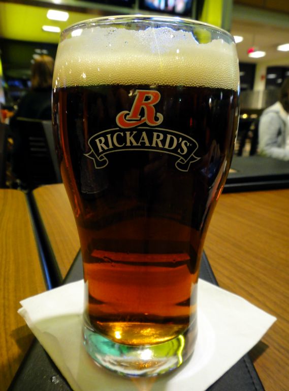 We arrived at the airport with enough time to spare to squeeze in a couple of pints of Rickard's Red before boarding the plane.And so ended another fabulous holiday in Canada.