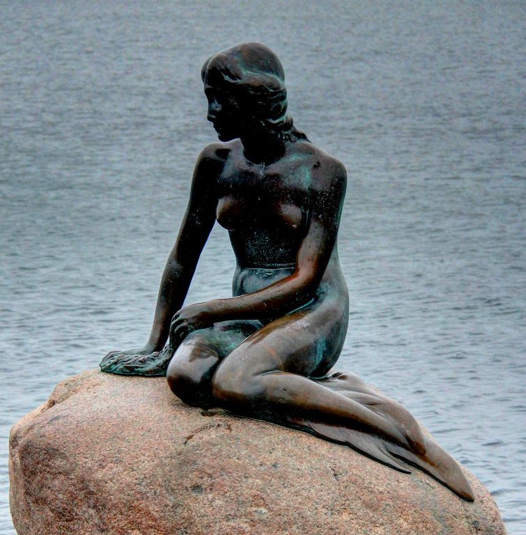As far as I can tell, this statue of The Little Mermaid is the most famous sight in all of Copenhagen...