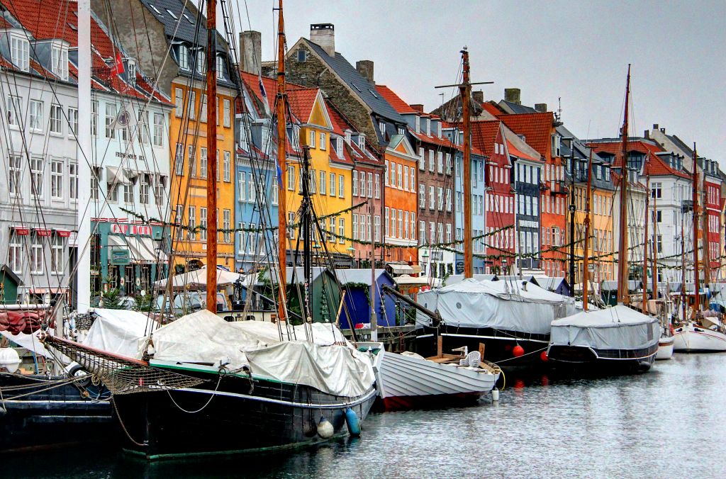 In popular Scandinavian style, there are beautifully preserved and presented buildings along the waterside. We saw these at Nyhavn.