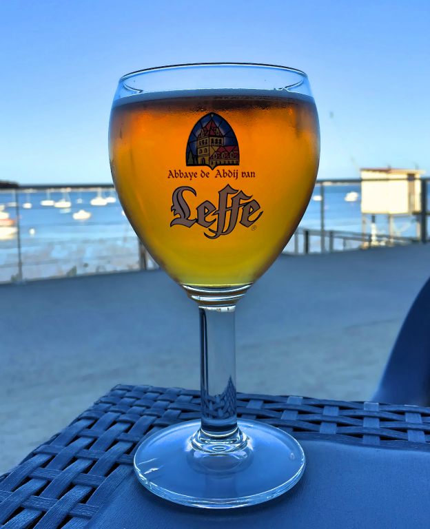 Eventually we reached a bar in the promenade, which looked like an excellent spot to stop for a rest, particularly  as they were serving one of my favourite beers - Leffe Blonde. After a couple of beers we decided to call it a day and headed back to our air-conditioned hotel.