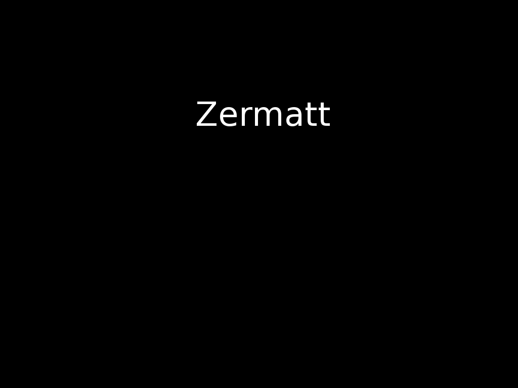 Oh dear. We weren't supposed to be going to Zermatt again this year. But when it finally came time to make a decision, we just couldn't resist. Doh!