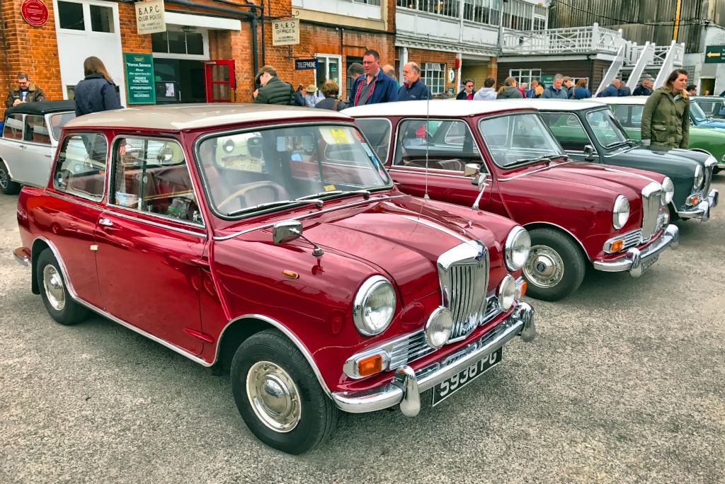 These are also Minis apparently. We even saw a few Mini Metros, which seemed to be pushing the bounds of plausibility a bit.