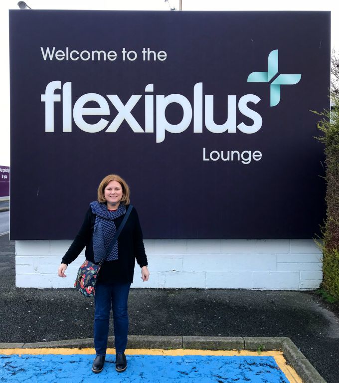 Friday - Still had a few of my Eurotunnel FlexiPlus Frequent Traveller tickets left, so we were on a train about ten minutes after arriving at the Folkestone terminal, having first popped in to the FlexiPlus Lounge for some free refreshments.