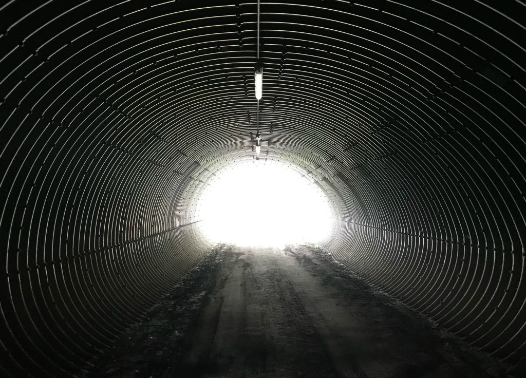 I also walked through this interesting tunnel under a piste on my way home. Apparently this is part of a winter hiking trail! Further investigation may be required.Distance walked today - 13.8 miles (22.2km)Ascent today - 4,597 feet (1,401m)Descent today - 4,597 feet (1,401m)