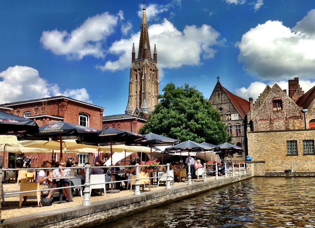 A miscellaneous view from a location that I can find no name for. The pleasant looking outside bar is called B-In.