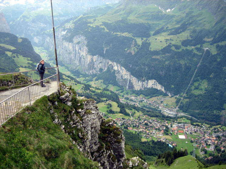 Wengen and Lauterbrunnen