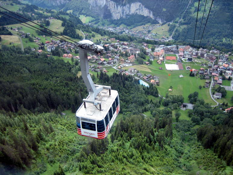 Down to Wengen